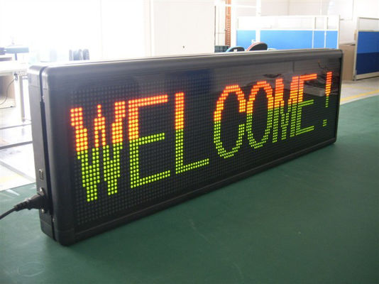 High Definition Double / Single Color LED Display Boards 1000cd/㎡ Brightness